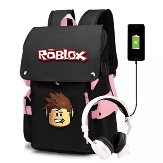 Tas Ransel Anak Laki laki Perempuan SD Smp Motif Roblok Bomber