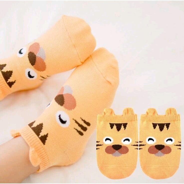 Kaos kaki Anak anti slip animal / baby socks / kaos kaki bayi / kaos kaki anak anak motif hewan