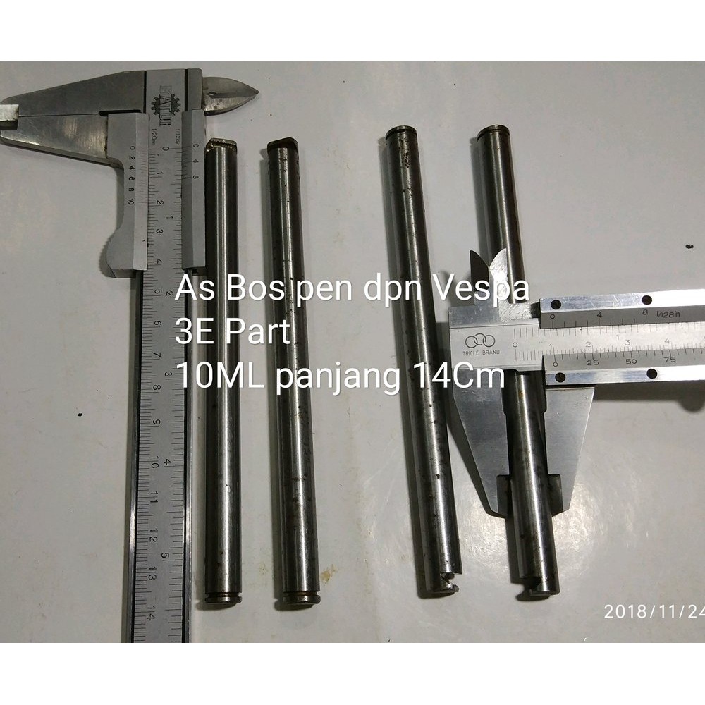 Langsung Order As bos pen roda depan vespa super as dudukan per depan Murah