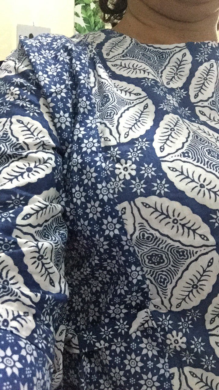 Atasan Batik Dolby Dolbi Dobby Doby Tenun Sutra Tulis Halus Katun Atbm Baron ,sarombit Atasan