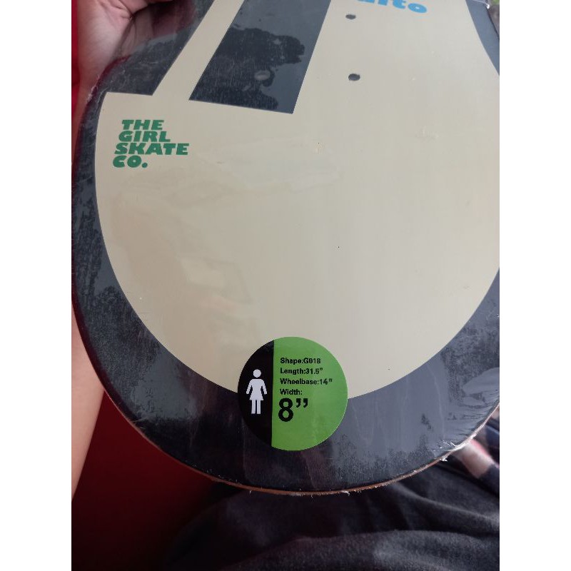 girl skate deck only / skateboard