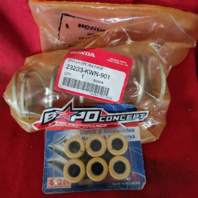 PAKET PER CVT PCX ORIGINAL THAILAND & ROLLER SPIN SKYWAVE VARIO 125 150 PCX 2018