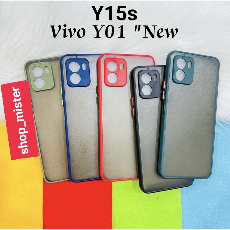 Softcase Matte Dove PC Hard Case Vivo Y15s Y01 Soft Case Dove My Choice Vivo Y01 Y15s