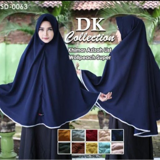 HIJAB INSTANT AZIZAH JUMBO ORI DK