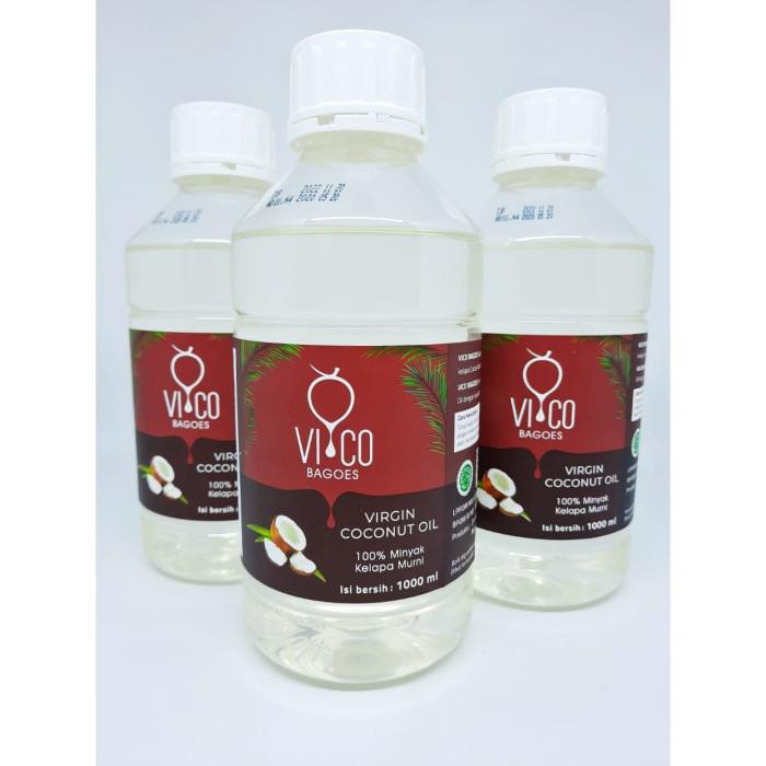 

TERBUKTI AMPUH VCO MINYAK KELAPA MURNI 1000 ML | VIRGIN COCONUT OIL | VICO BAGOES - 1000 ML !!