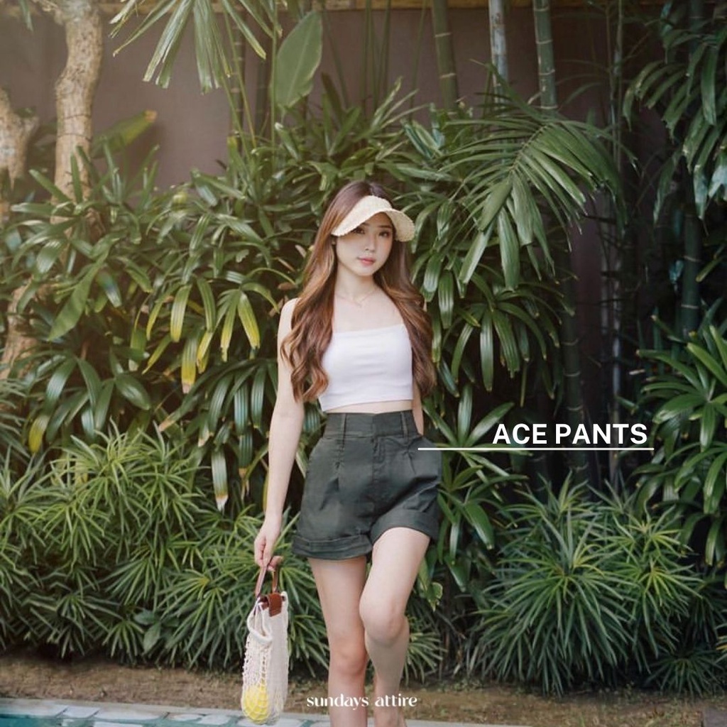 Sundays Attire - ACE SHORTS / Celana Pendek Wanita High Waist