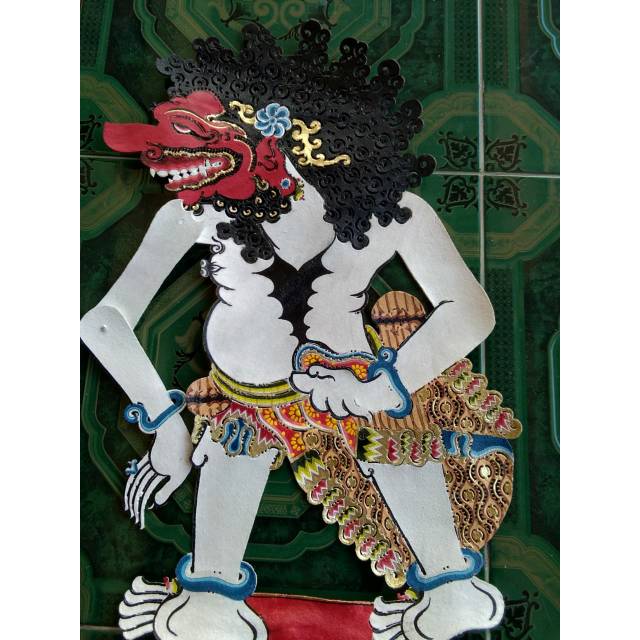 Wayang kulit asli buto rukmokolo