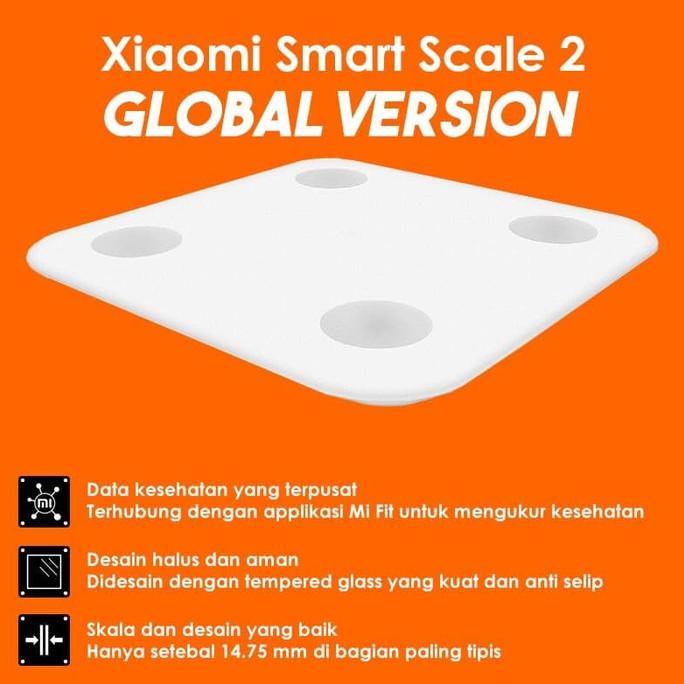 XIAOMI Mi Smart Scale 2 Body Composition Scale Timbangan Pintar