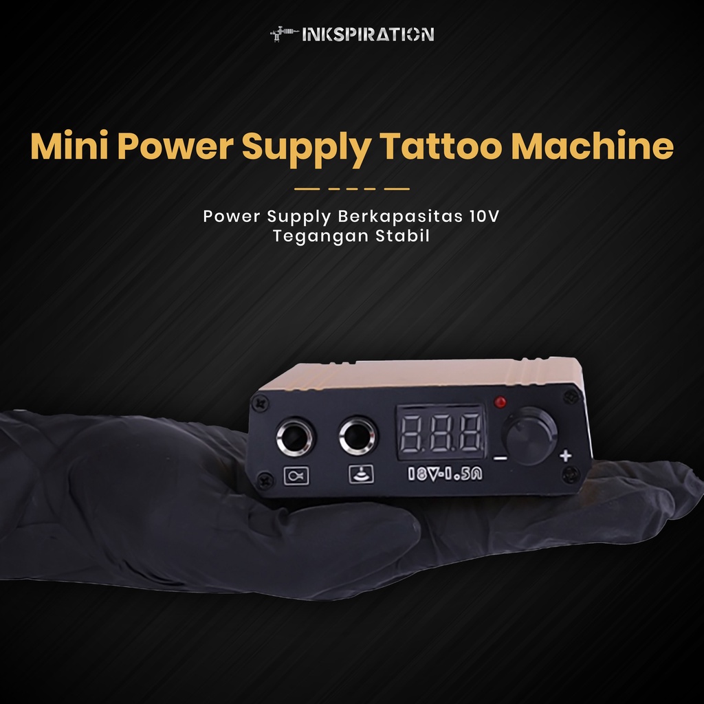 MINI POWER SUPPLY TATTOO MACHINE COIL 18V