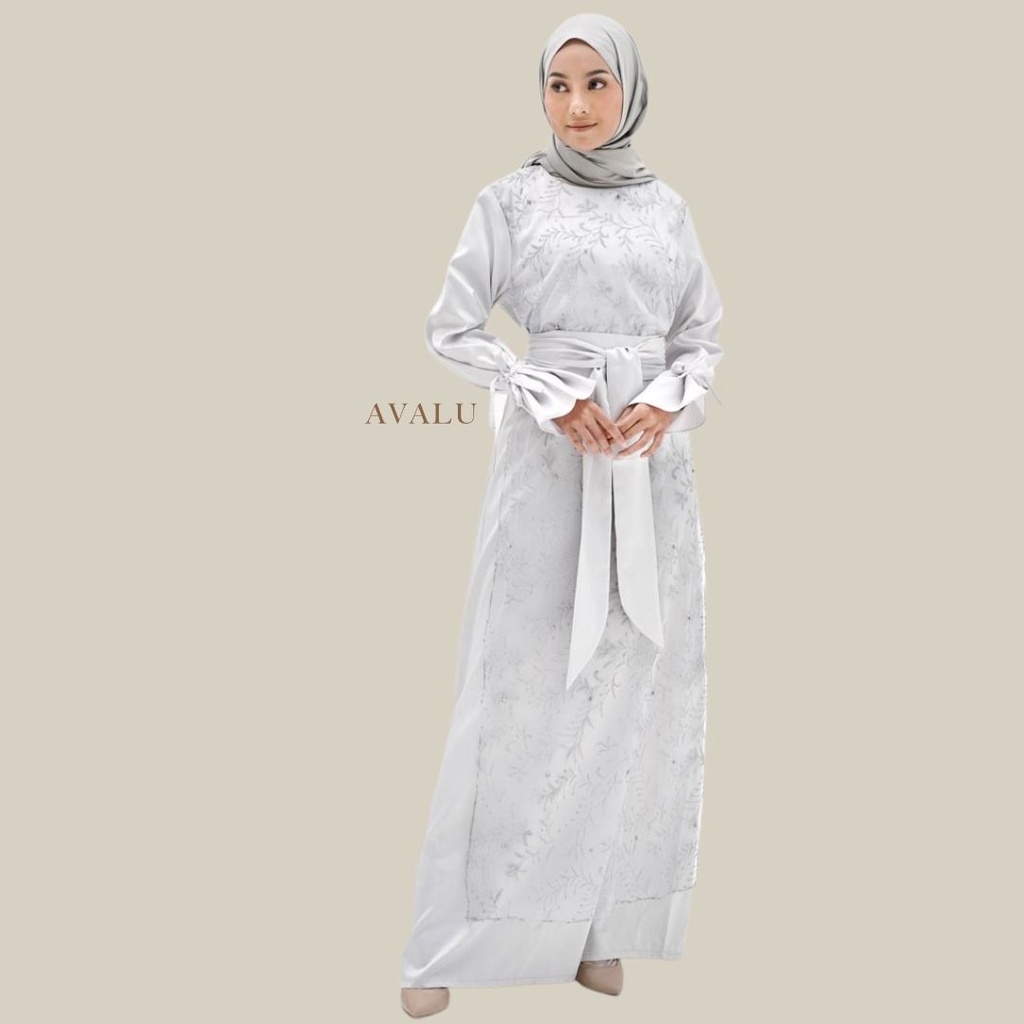 [STOCK TERBATAS] Avalu - Aliyah Long Dress/Gamis