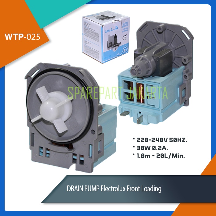 Drain Pump Electrolux WTP-025