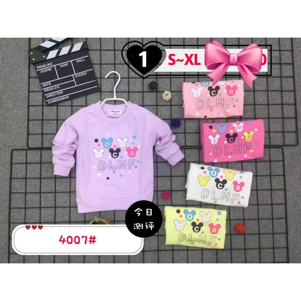 Sweater 4007 Anak Laki-laki/ Perempuan PoloShock # usia 6 bulan - 2 thn