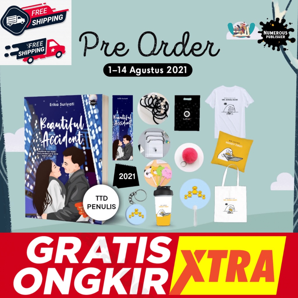 Ready Novel Beautiful Accident KARYA ERIKA SURIYATI - LINIBUKU