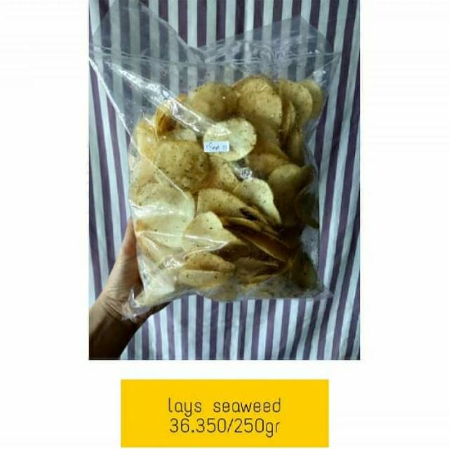 

Lays seaweed