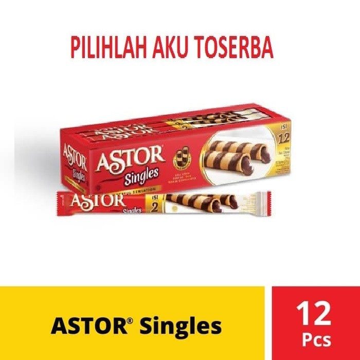 Astor Single Astor Singles, 1box isi 12 pcs (HARGA PER BOX)