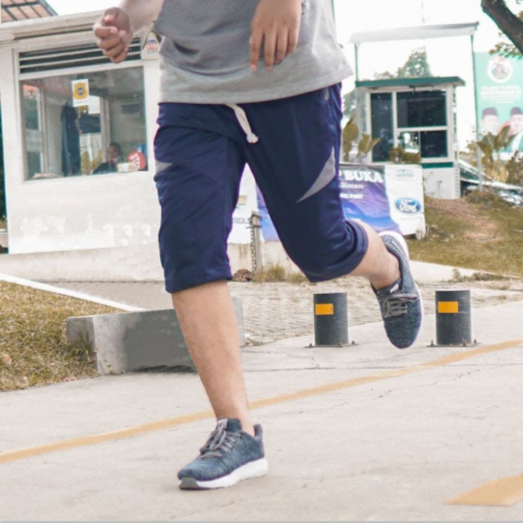 Celana Olahraga Pria Celana Pendek Olahraga Pria Celana Pendek Pria Santai Celana Pendek 3/4 Pria QO