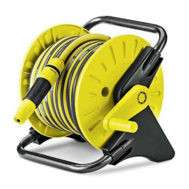 Karcher HR25 Hose Reel Set Gulungan Selang Dengan Selang Air 15M | Karcher HR 25