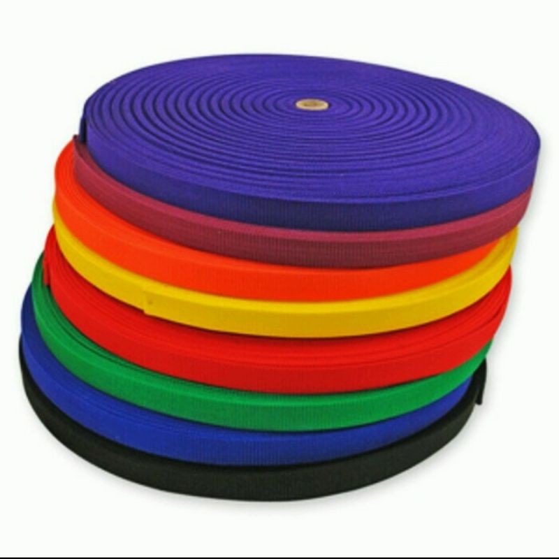 

Tali Webbing Double Tubular 2,5cm 45 meter 1 roll grosir murah