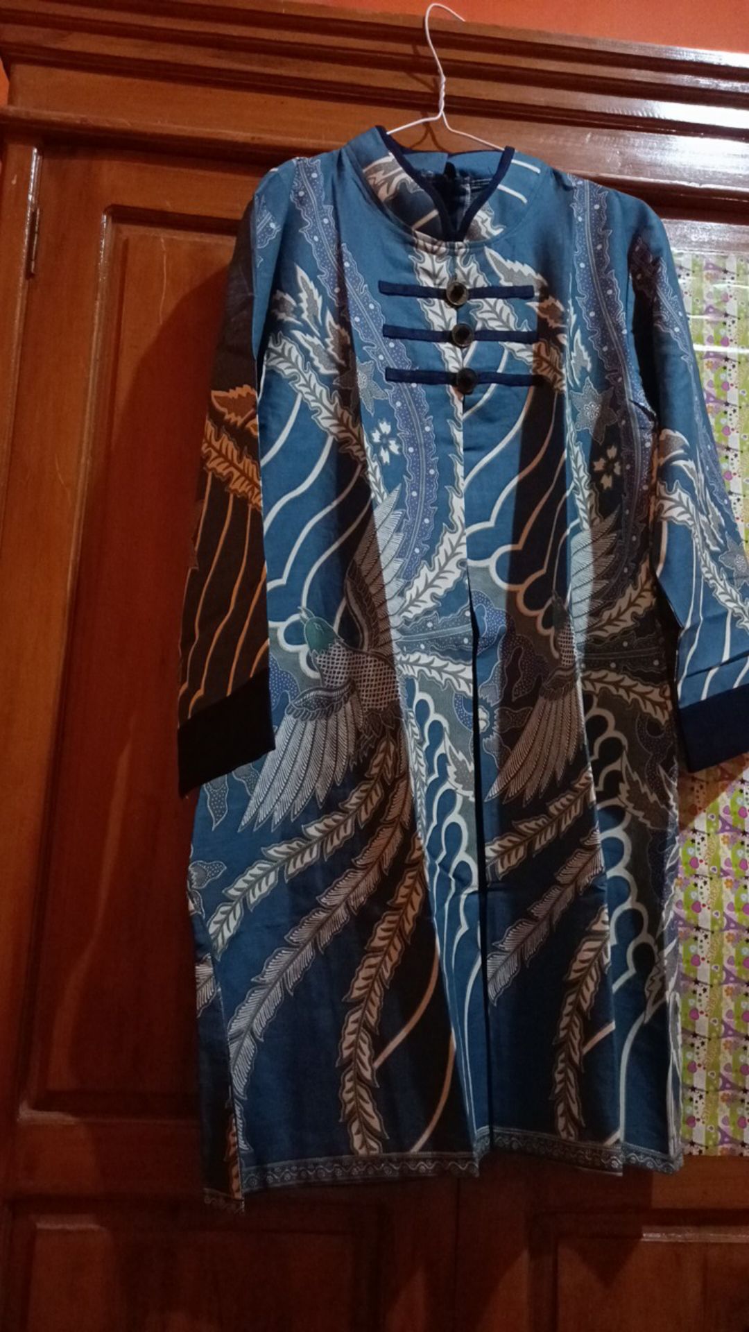 Tunik Dhanur Dara | Dress Batik Wanita Model Flui Depan