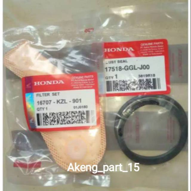 Filter fuel pump+karer fuel pump/ beat fi/scoopy fi/spacy fi/vario 110 fi(LED)