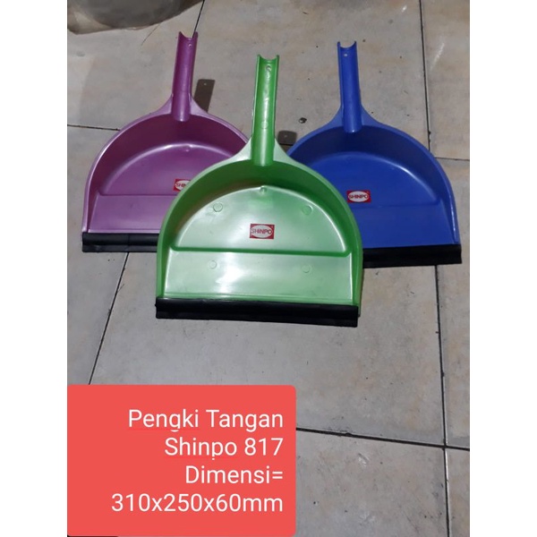 Jual Pengki Tangan Shinpo 817 Plastik Sekop Serok Sampah Plastik Shinpo