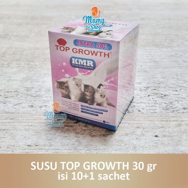 SUSU TOP GROWTH 1 BOX ISI 11 BERAT 30 GR