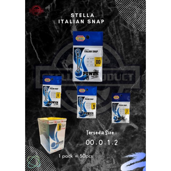 ITALIAN SNAP STELLA PENITI PANCING ORIGINAL SIZE 00/0/1/2
