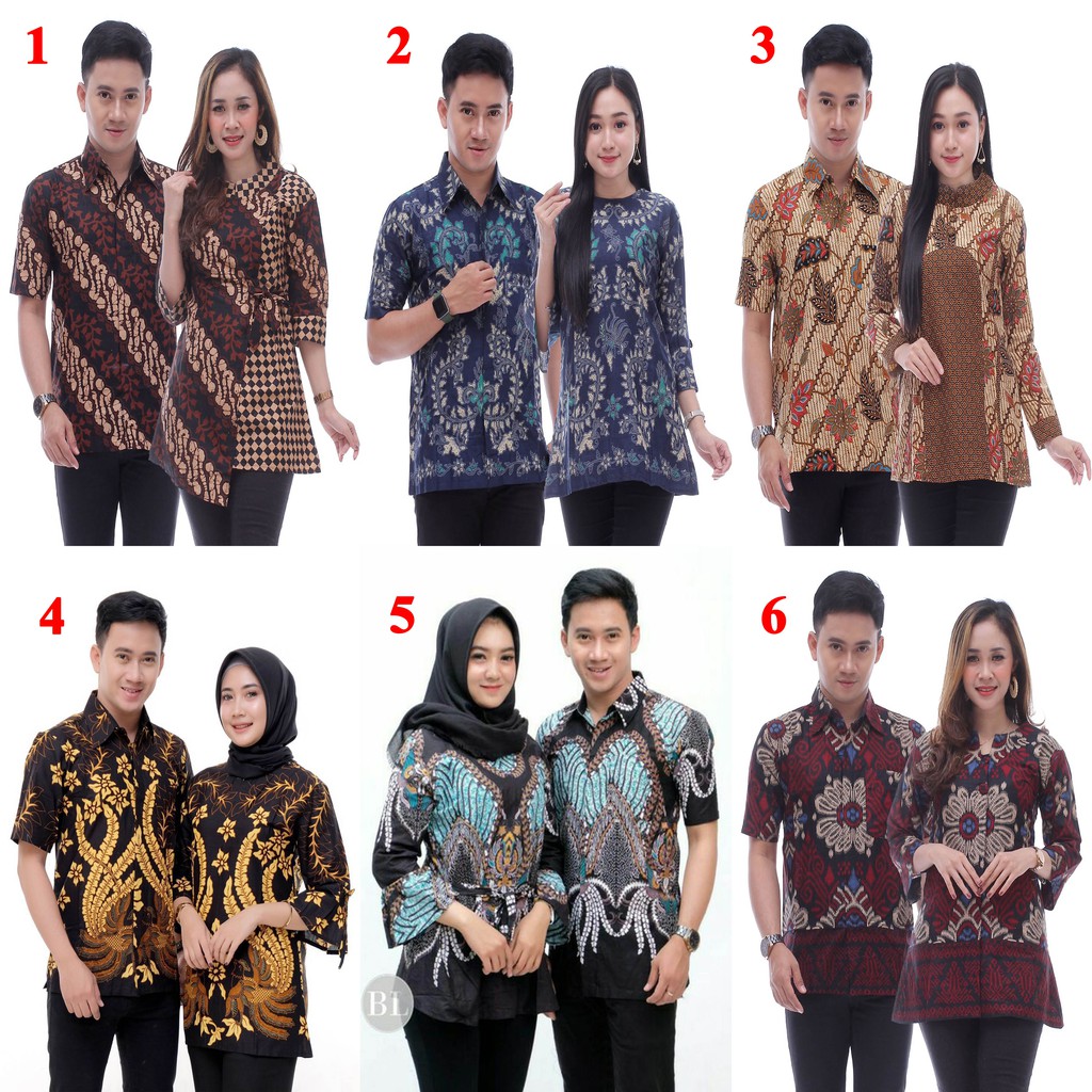 Grosir Maura Couple - Sania Ruffle Batik Couple Ori Ndoro Jowi Dnt Garansi 6QAmXRio7JddW