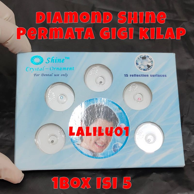 Jual Permata Gigi Kilap Shine Perpak Isi 5 Diamond Gigi | Shopee Indonesia