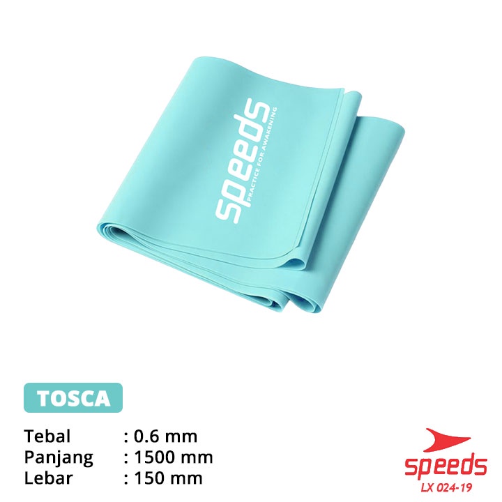 SPEEDS Hip Bands Hip Resistance Loop Bands Squat Alat Olahraga Gym Fitness Tali Yoga Elastis 024-14-024-19 TOSCA 0.6mm