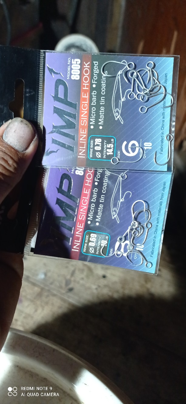 Inline Single Hook Bkk Imp / Single Hook Bkk