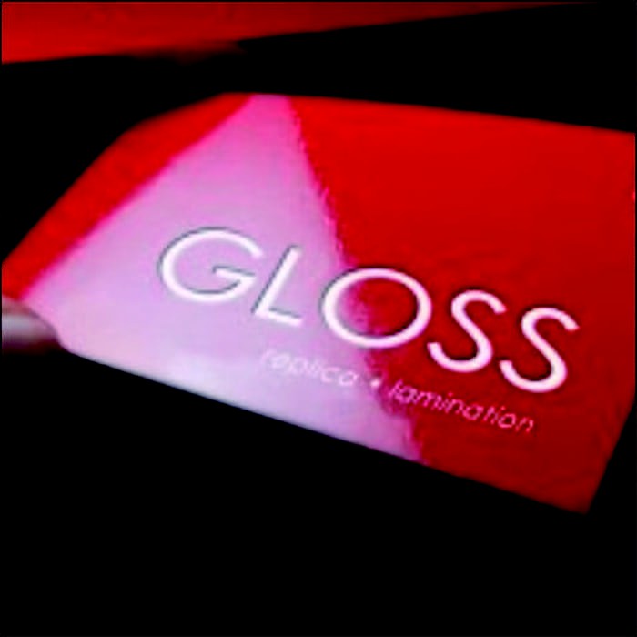 

Laminasi GLOSS / GLOSSY / MENGKILAT ukuran A3+ 1 sisi