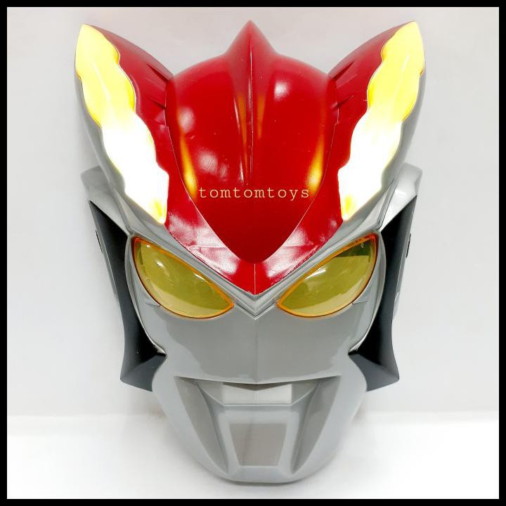 Topeng Ultraman Rosso Blu Mainan - Rosso