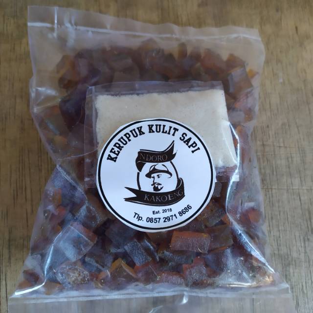 

Kerupuk kulit sapi mentah siap goreng 500gram