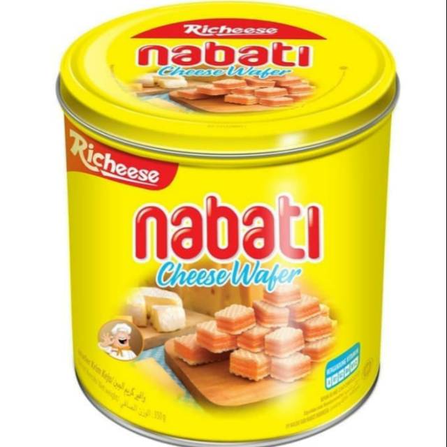 

NABATI WAFER CHESEE KALENG 350GR