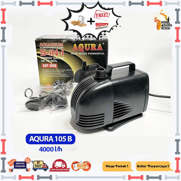 aquarium pompa celup AQURA ASP 105 B