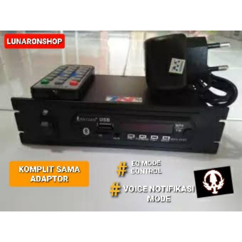 Mp3 Bluetooth Rakitan Siap Pakai + adaptor 12volt dc