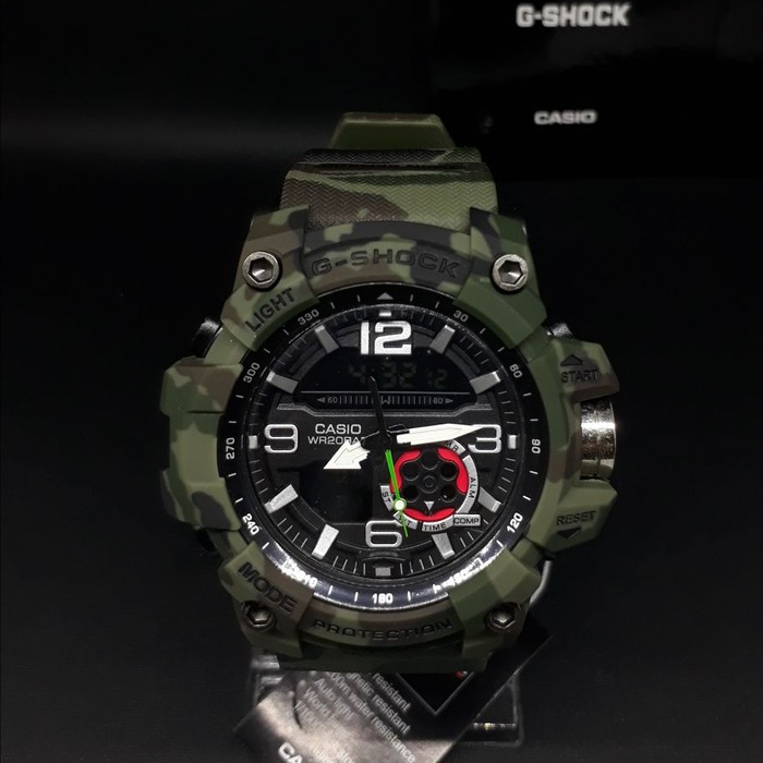 MURAH MERIAH G SHOCK GG 1000 T GSHOCK GG1000T LORENG HIJAU ARMY Berkualitas