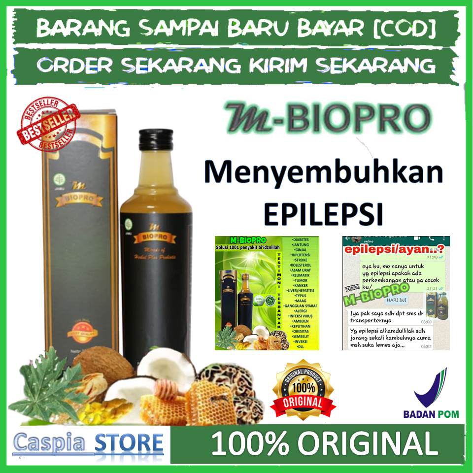 OBAT EPILEPSI-AYAN-KEJANG KEJANG Obat Epilepsi Anak dan Dewasa M BIOPRO OBAT HERBAL Probiotik ORI
