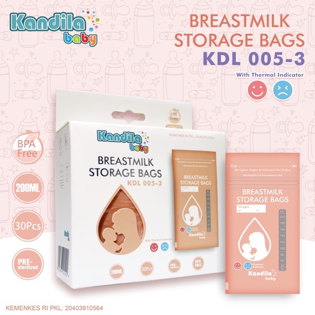 Kandila baby kantong ASI 200ml