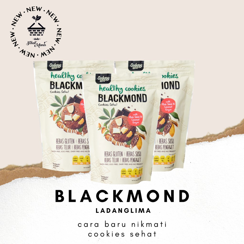 

Ladang Lima Blackmond Cookies 180 gr