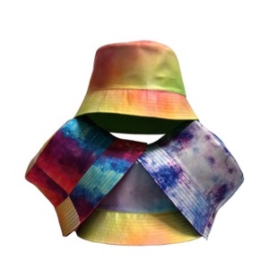 Topi Bucket Wanita/Pria  Bucket Hat Tie Dye Topi Bucket Murah