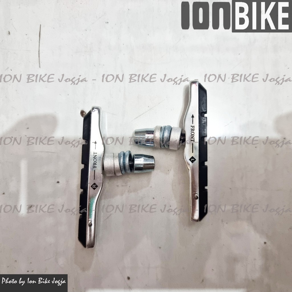 brake shoe wheeling ali vbrake MTB - brake pad karet rem kampas sepeda awet ringan seperti shimano