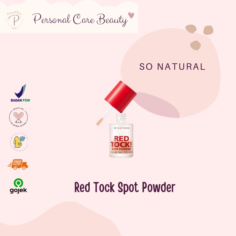 So Natural Red Tock Spot Powder