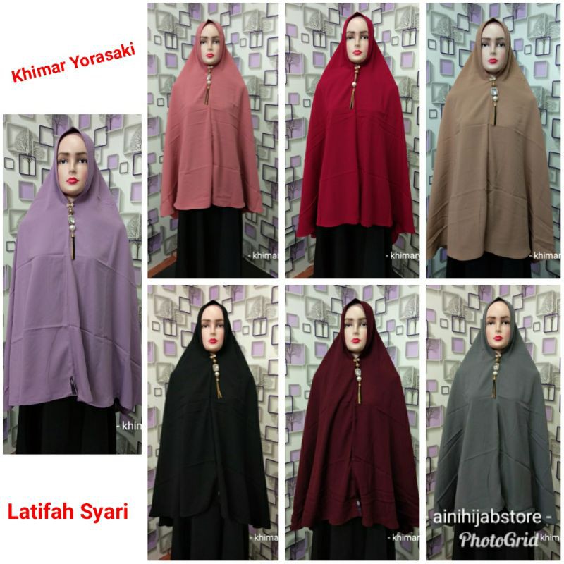 Jilbab/jilbab syari/khimar / khimar syari/jilbab pet antem/ jilbab wollycrepe/khimar yorasaki