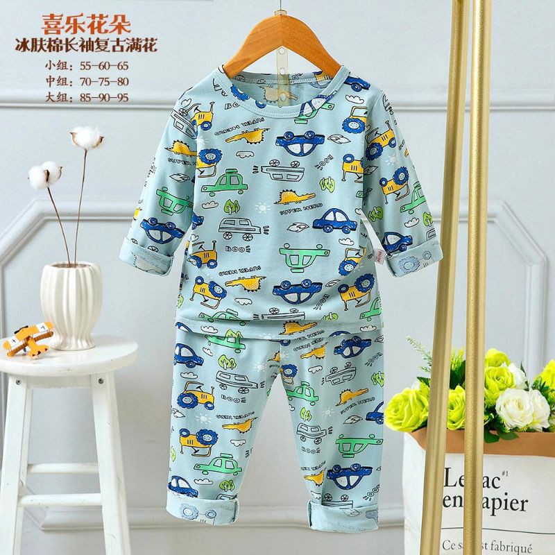 SALE MURAH BANGET SETELAN BAJU TIDUR/PIYAMA ANAK LAKI/CWO IMPORT PREMIUM PP GAMBAR MOBIL