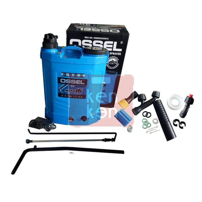 Semprot Hama Double Bisa Electric , Bisa Manual Auto 16 Ossel Knapsack Electric dan Manual Auto 16