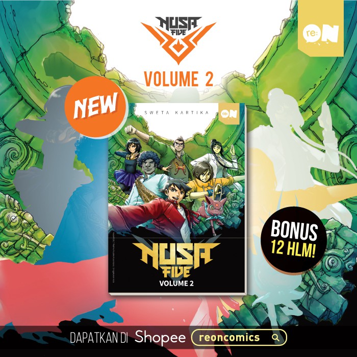 Komik Nusa Five Volume 2 Oleh Sweta Kartika Nusa V Nusantaranger