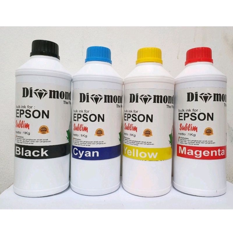 Tinta Sublim Diamond Ink 1kg Grade A Asli Korea