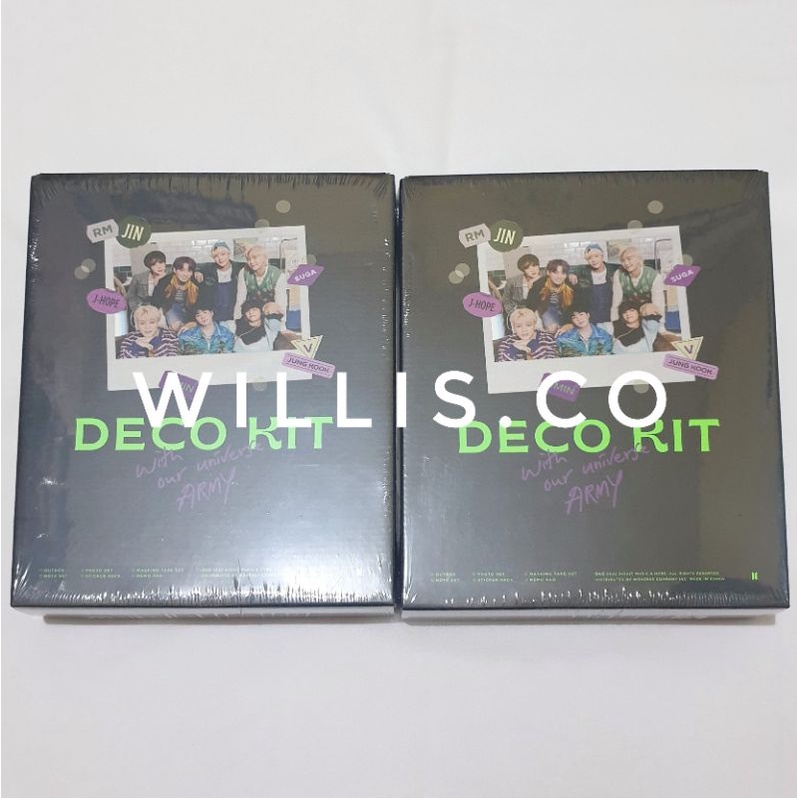 Official BTS Deco Kit Fullset Sealed